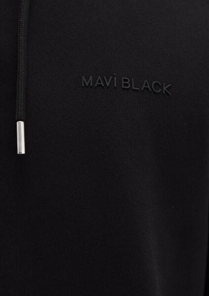 MAVİ ERKEK KAPÜŞONLU SWEATSHIRT