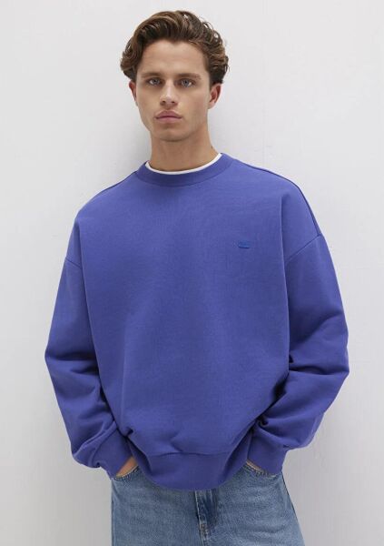 MAVİ BİSİKLET YAKA SWEATSHIRT ERKEK SWEATSHIRT
