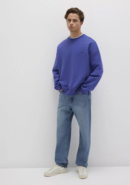 MAVİ BİSİKLET YAKA SWEATSHIRT ERKEK SWEATSHIRT