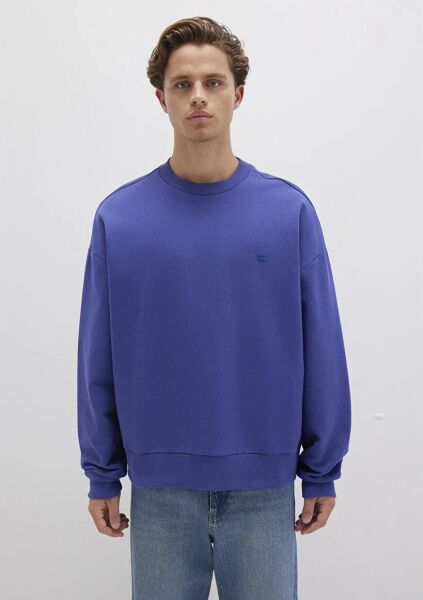 MAVİ BİSİKLET YAKA SWEATSHIRT ERKEK SWEATSHIRT