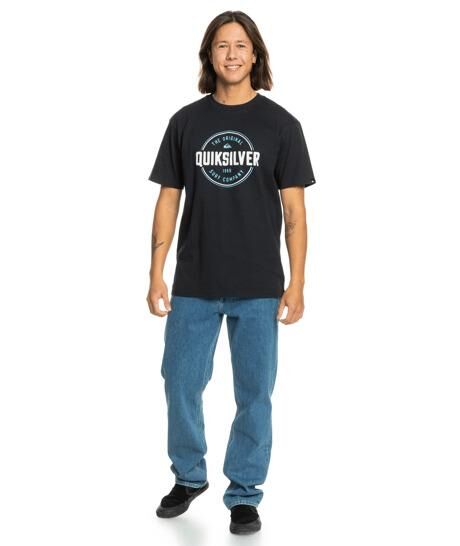 QUIKSILVER CIRCLE UP SS ERKEK KISA KOL T-SHIRT