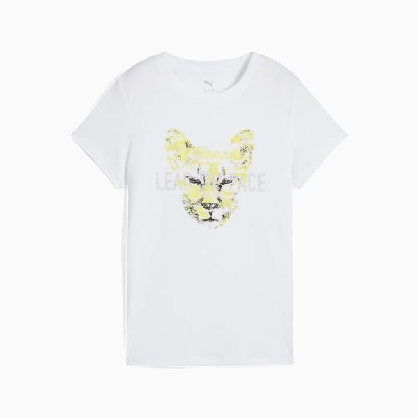 PUMA GRAPHICS RUNNING SLOGAN TEE KADIN KISA KOL T-SHIRT