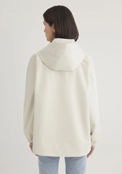 MAVİ KAPÜŞONLU CEKET KADIN CEKET