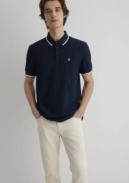 MAVİ POLO TISÖRT ERKEK POLO T-SHIRT