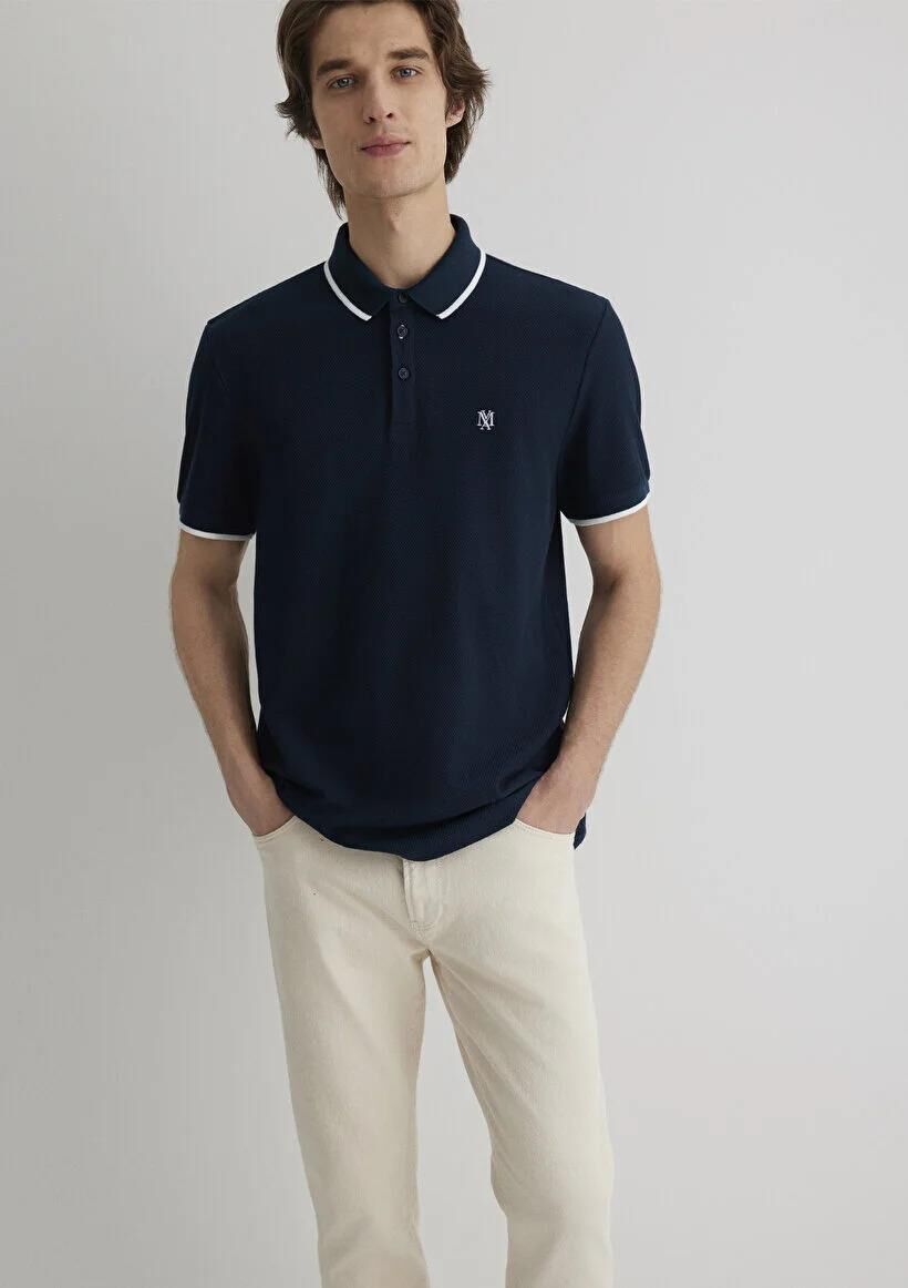 MAVİ POLO TISÖRT ERKEK POLO T-SHIRT
