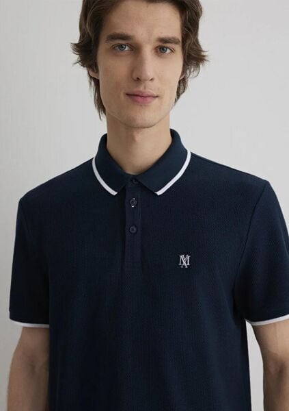 MAVİ POLO TISÖRT ERKEK POLO T-SHIRT
