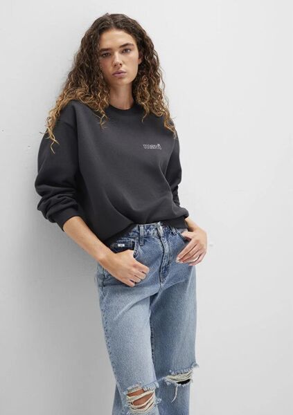 MAVİ UZUN KOLLU SWEATSHIRT KADIN SWEATSHIRT