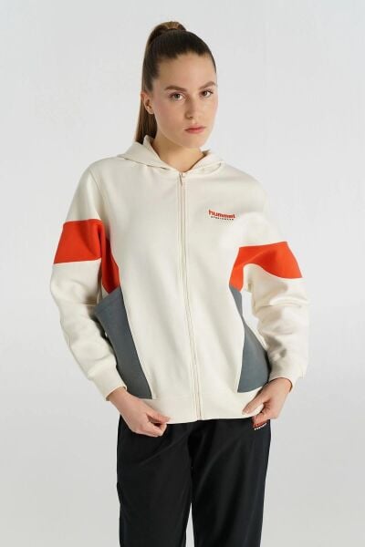 HUMMEL HMLPURA ZIP HOODIE KADIN FERMUARLI HOODIE