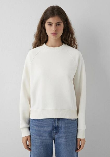 MAVİ KADIN YUVARLAK YAKA BASIC SWEATSHIRT