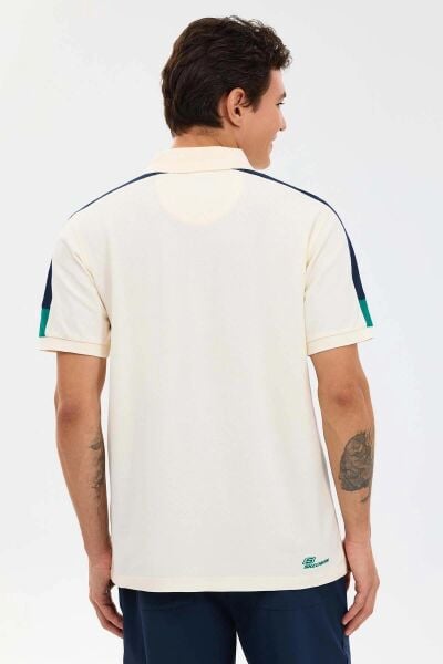 SKECHERS M COLOR BLOCK DETAİL POLO ERKEK KISA KOL T-SHIRT