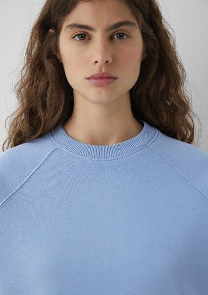 MAVİ KADIN YUVARLAK YAKA BASIC SWEATSHIRT