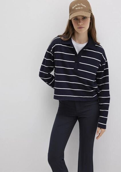 MAVİ POLO YAKA PENYE Antique KADIN POLO T-SHIRT
