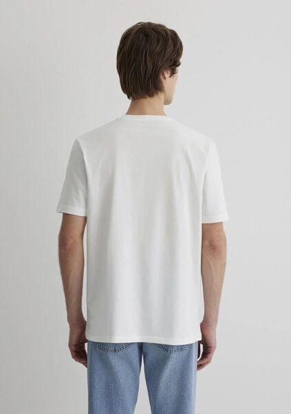 MAVİ CHILL SOCIETY TİŞÖRT Açık Ekru ERKEK GRAFİK T-SHIRT