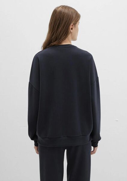 MAVİ OVERSİZE KADIN 0 YAKA SWEATSHIRT