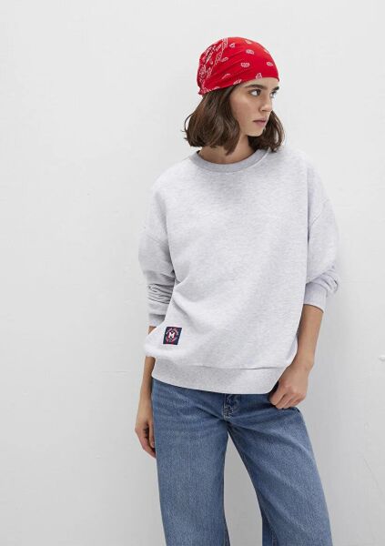 MAVİ BİSİKLET YAKA SWEATSHIRT KADIN SWEATSHIRT