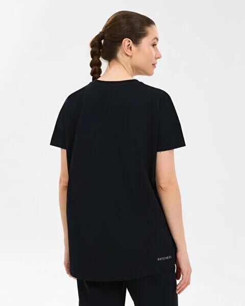 SKECHERS W CREW NECK GRAPHİC TEE T-SHİRT KADIN T-SHIRT