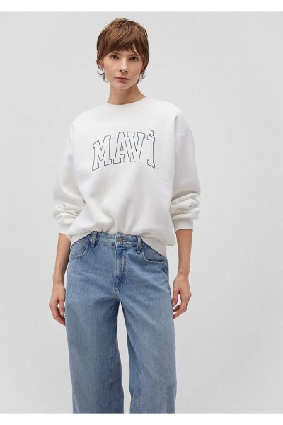 MAVİ MAVI LOGO SWEATSHIRT KADIN SWEATSHIRT