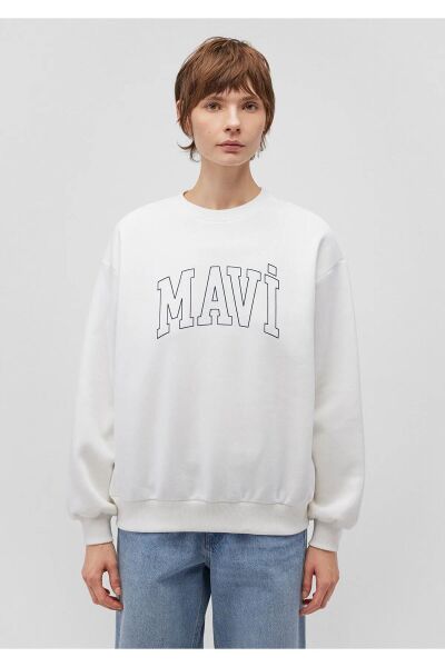 MAVİ MAVI LOGO SWEATSHIRT KADIN SWEATSHIRT