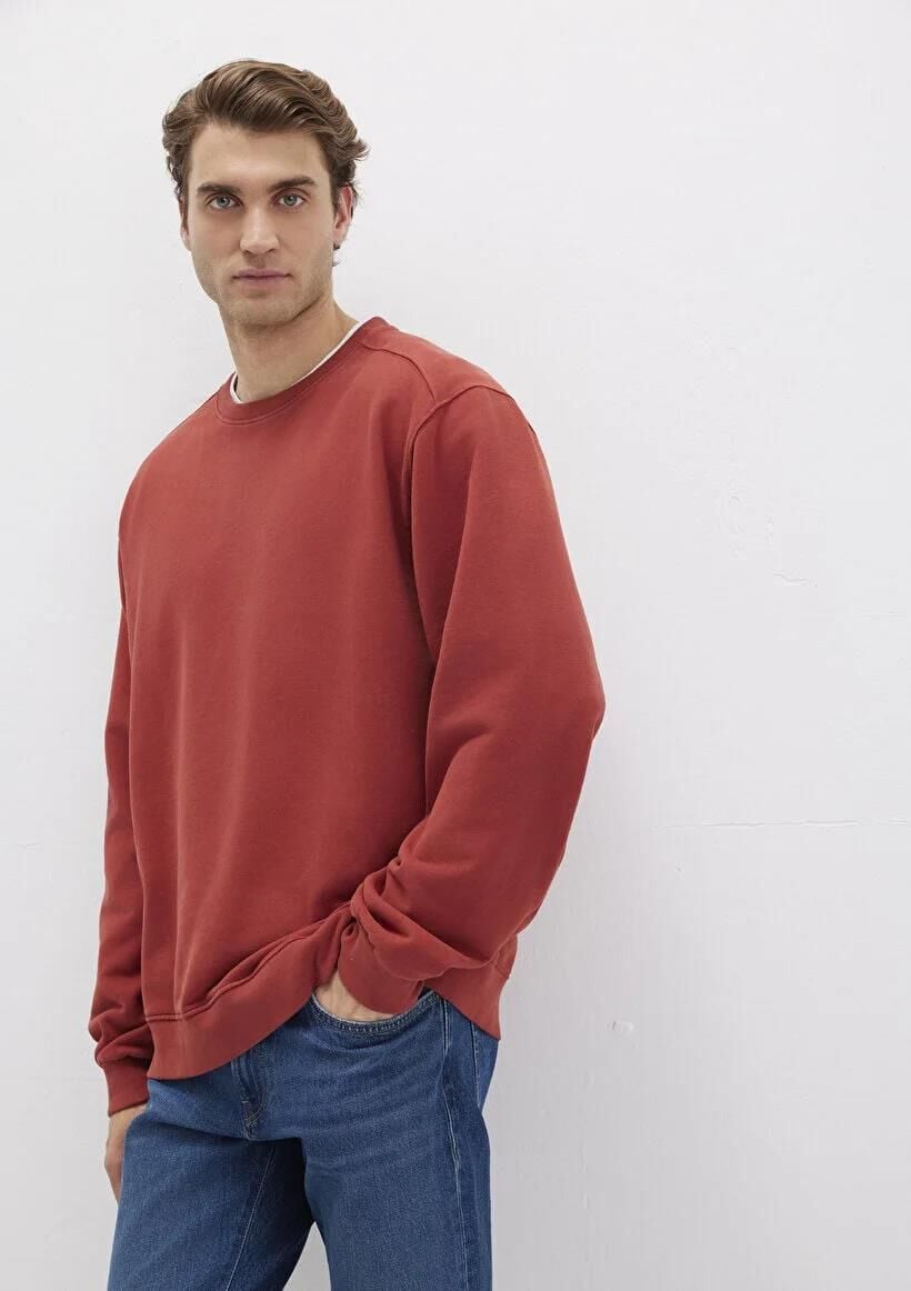 MAVİ BİSİKLET YAKA SWEATSHIRT ERKEK BASIC, SEMI BASIC