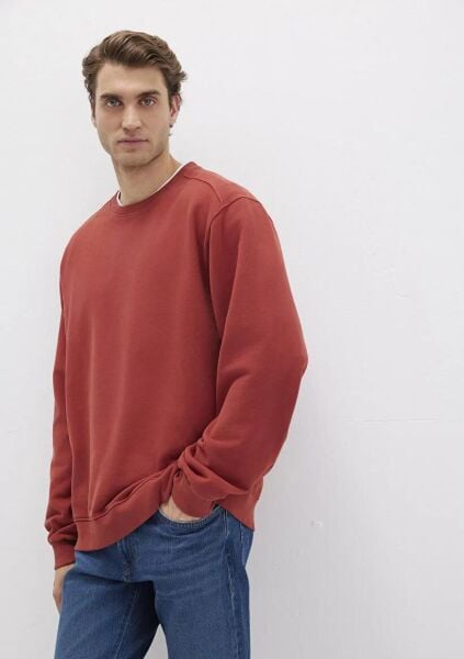 MAVİ BİSİKLET YAKA ERKEK SWEATSHIRT