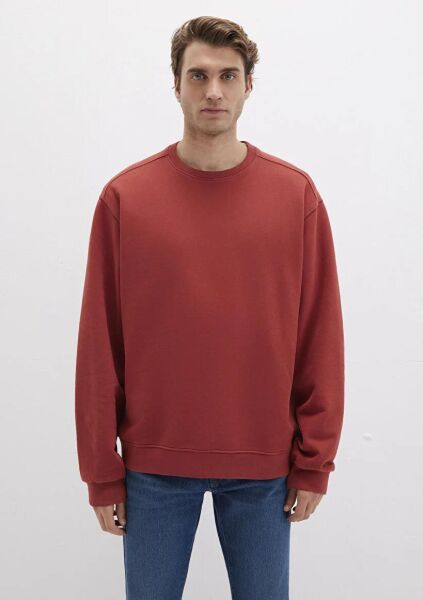 MAVİ BİSİKLET YAKA SWEATSHIRT ERKEK BASIC, SEMI BASIC