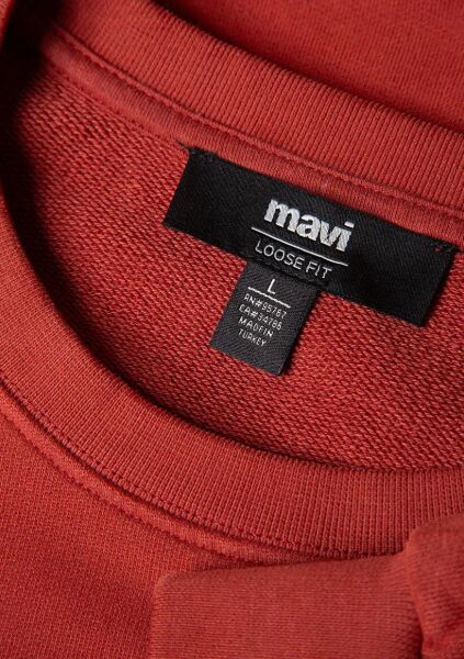 MAVİ BİSİKLET YAKA SWEATSHIRT ERKEK BASIC, SEMI BASIC