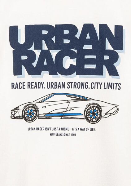 MAVİ URBAN RACER BASKILI TİŞÖRT ERKEK ÇOCUK MODELLİ PENYE