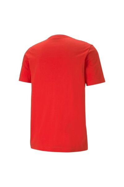 PUMA ESS LOGO TEE HIGH RISK RED UNISEX T-SHIRT