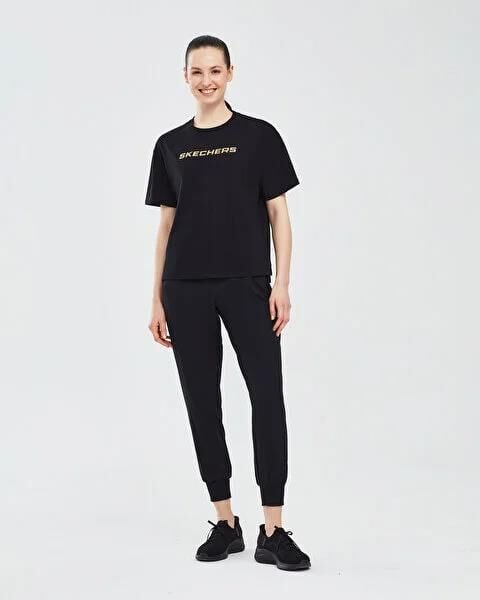 SKECHERS GRAPHİC T-SHİRT W SHORT SLEEVE KADIN KISA KOL T-SHIRT