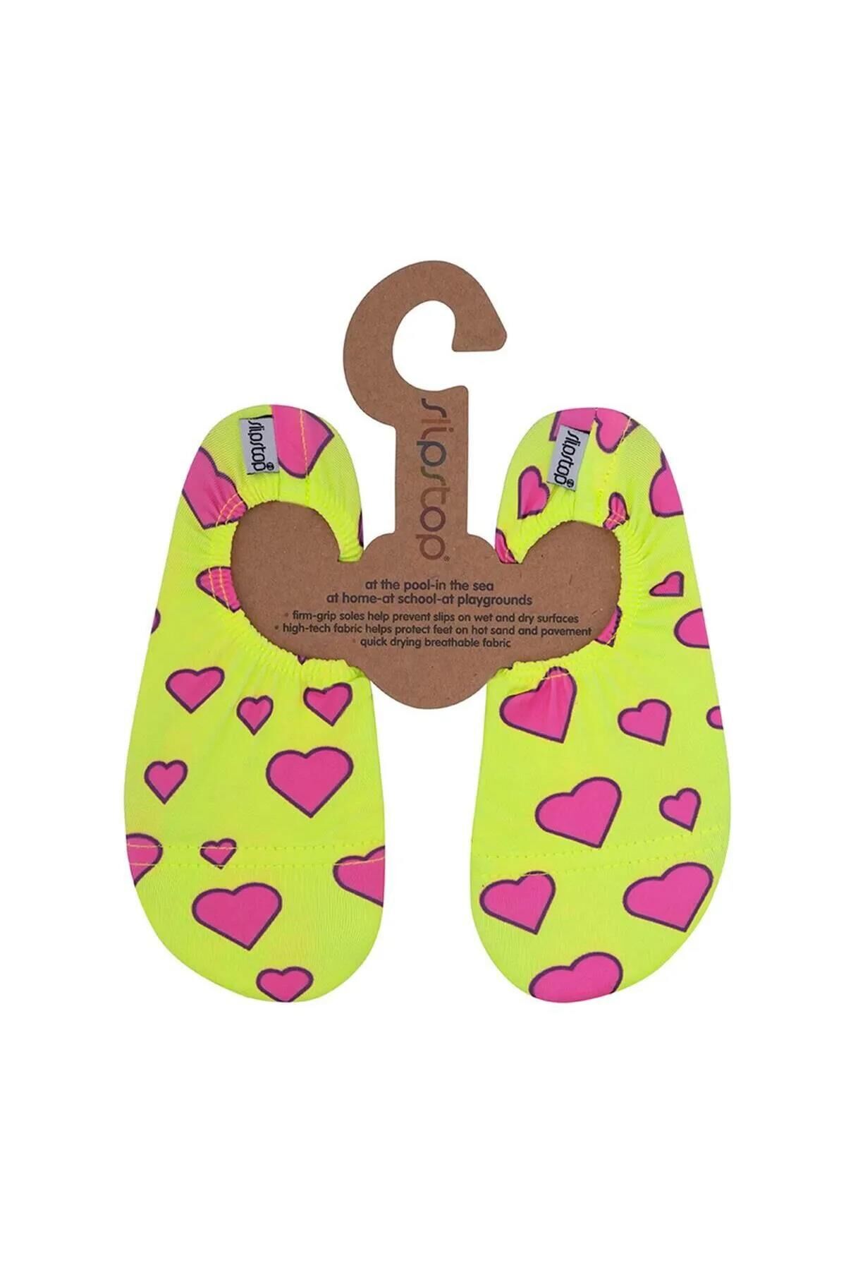 SLİPSTOP SLİP STOP NEON HEARTS JUNIOR KIZ ÇOCUK KAYDIRMAZ PATİK KIZ ÇOCUK KAYDIRMAZ PATİK