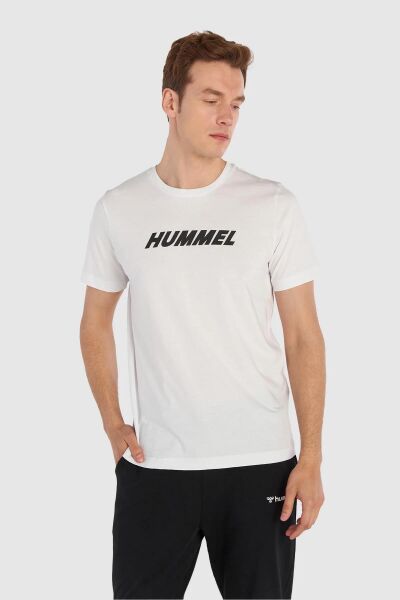 HUMMEL HMLELEMENTAL LOGO COTTON TEE ERKEK KISA KOL T-SHIRT