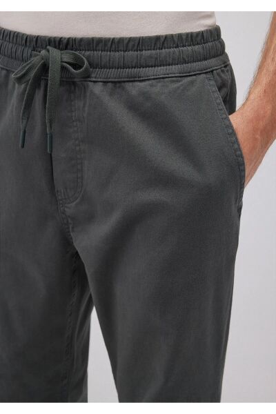 MAVİ BELİ LASTİKLİ PANTOLON ERKEK JOGGER PANTOLON
