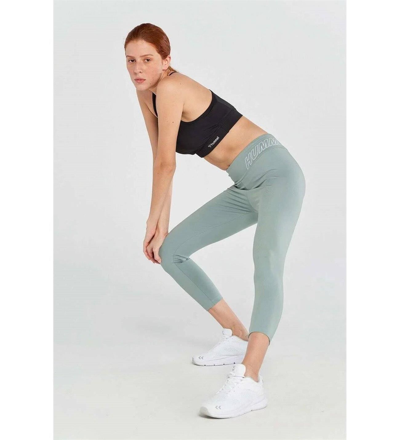 HUMMEL HMLT-TE APEX MID WAIST 7/8 TIGHTS KADIN TAYT