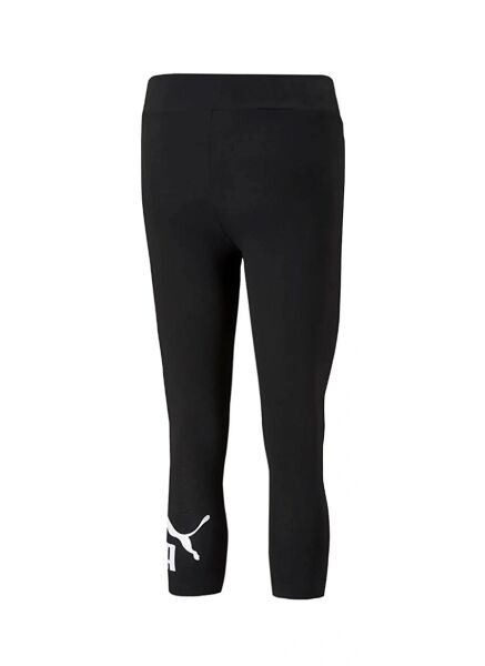 PUMA ESS 3/4 LOGO LEGGINGS PUMA BLACK KADIN TAYT