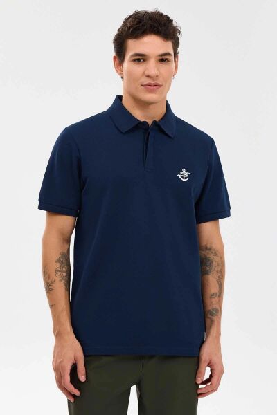 SKECHERS M LOGO PRİNTED POLO ERKEK T-SHIRT