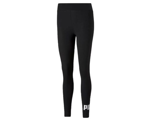 PUMA ESS LOGO LEGGINGS BLACK KADIN TAYT