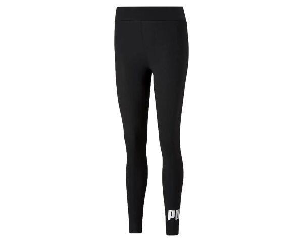 PUMA ESS LOGO LEGGINGS BLACK KADIN TAYT