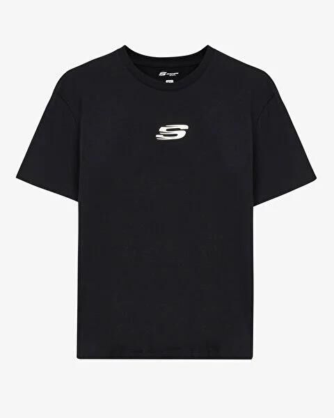 SKECHERS GRAPHIC T-SHIRT W SHORT SLEEVE KADIN KISA KOL T-SHIRT