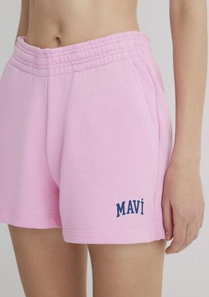 MAVİ ÖRME ŞORT KADIN ÖRME ŞORT