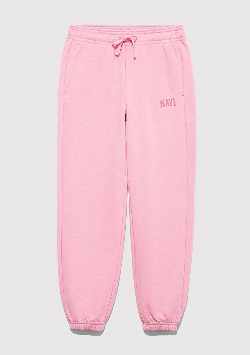 MAVİ LOGO BASKILI KIZ ÇOCUK EŞOFMAN ALTI