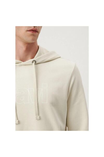MAVİ LOGO KAPÜŞONLU SWEATSHIRT ERKEK LOGO T-SHIRT