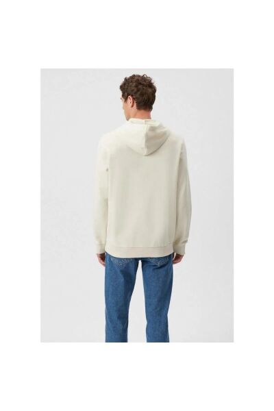 MAVİ LOGO KAPÜŞONLU SWEATSHIRT ERKEK LOGO T-SHIRT