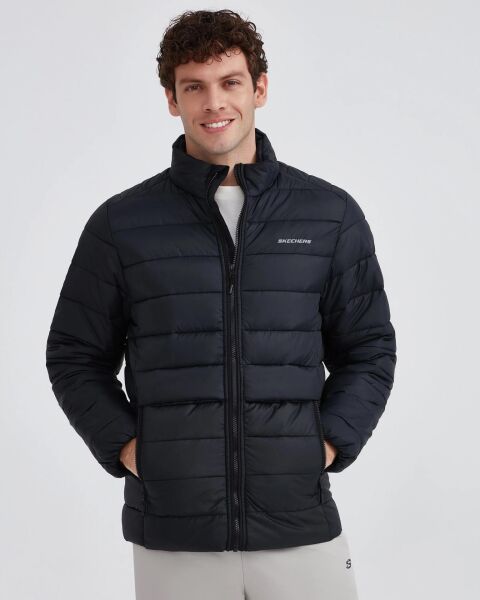 SKECHERS M OUTERWEAR PADDED JACKET ERKEK MONT