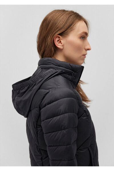 MAVİ DİK YAKA CEKET KADIN MONT