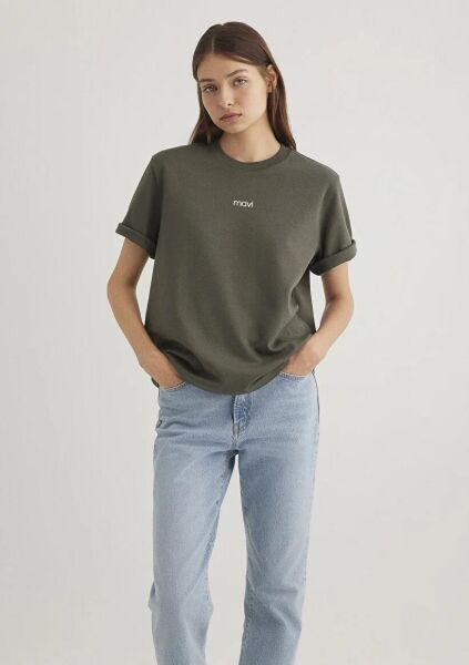 MAVİ LOGO T-SHIRT KADIN LOGO T-SHIRT