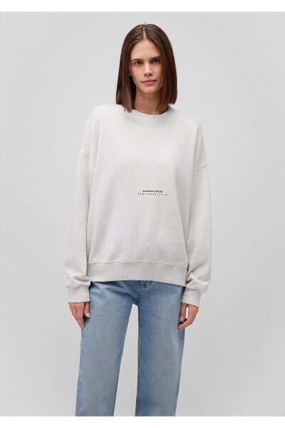 MAVİ BISIKLET YAKA SWEATSHIRT KADIN SWEATSHIRT