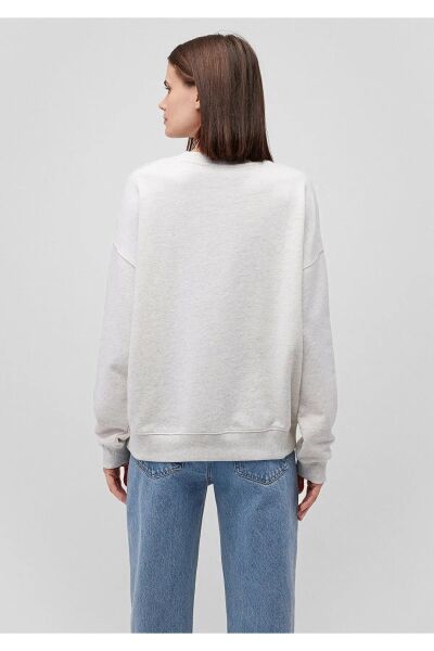 MAVİ BISIKLET YAKA SWEATSHIRT KADIN SWEATSHIRT