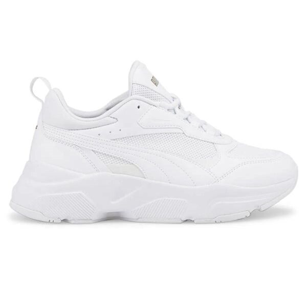 PUMA CASSIA PUMA WHITE-PUMA WHITE-PUMA TEAM G KADIN SNEAKER