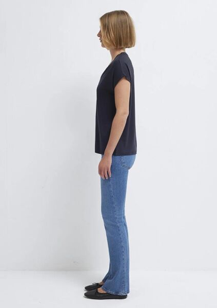 MAVİ BASIC V YAKA PENYE KADIN BASIC, SEMI BASIC