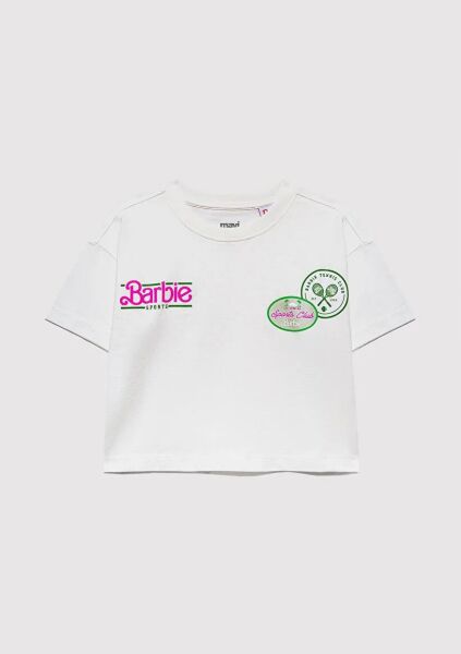 MAVİ BARBIE BASKILI TİŞÖRT KIZ ÇOCUK PROJE, LİSANS T-SHIRT